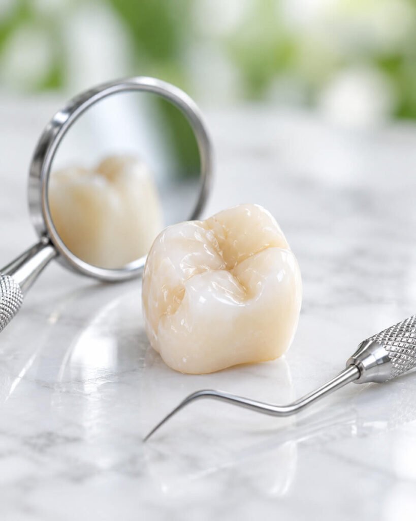 Krūminio danties gydymas ir plombavimas naudojant odontologinius instrumentus Kaune